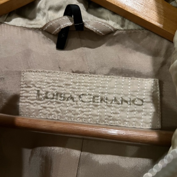 Quiet Luxury Luisa Cerano Utility Jacket with Stand Collar and Plenty of Pockets - Picture 9 of 9